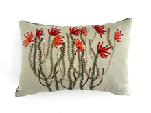 Load image into Gallery viewer, FIRE ERICA heavy linen scatter