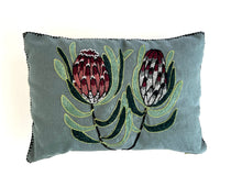 Load image into Gallery viewer, PROTEA NERIIFOLIA heavy linen scatter