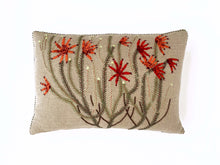 Load image into Gallery viewer, FIRE ERICA heavy linen scatter