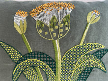 Load image into Gallery viewer, WHITE PAINTBRUSH LILY heavy linen scatter