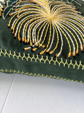 Load image into Gallery viewer, YELLOW ROCKET PINCUSHION heavy linen box
