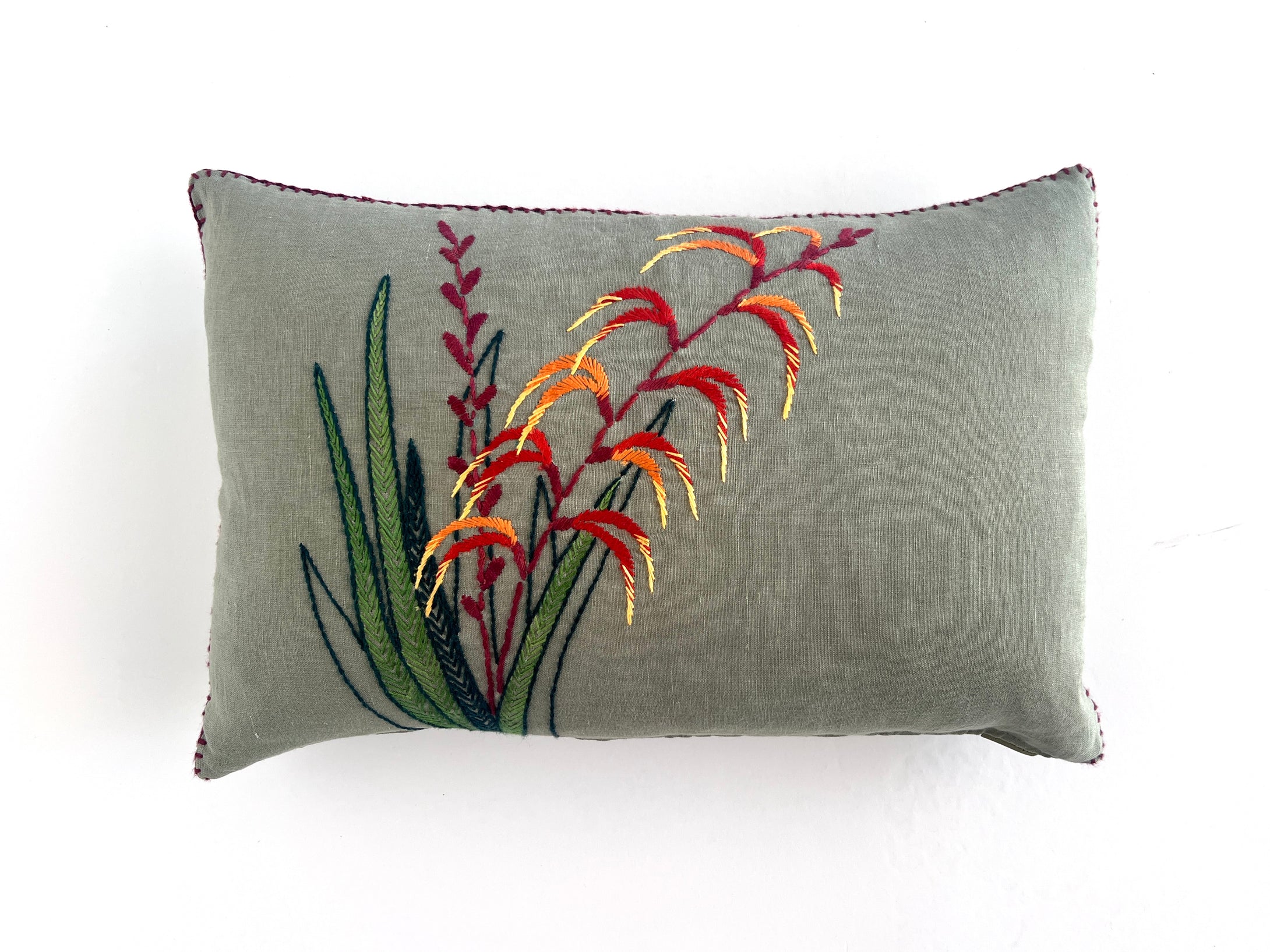 AFRICAN FLAG light linen scatter