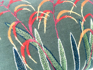 AFRICAN FLAG heavy linen scatter
