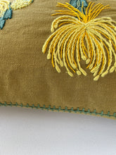 Load image into Gallery viewer, YELLOW ROCKET PINCUSHION linen scatter
