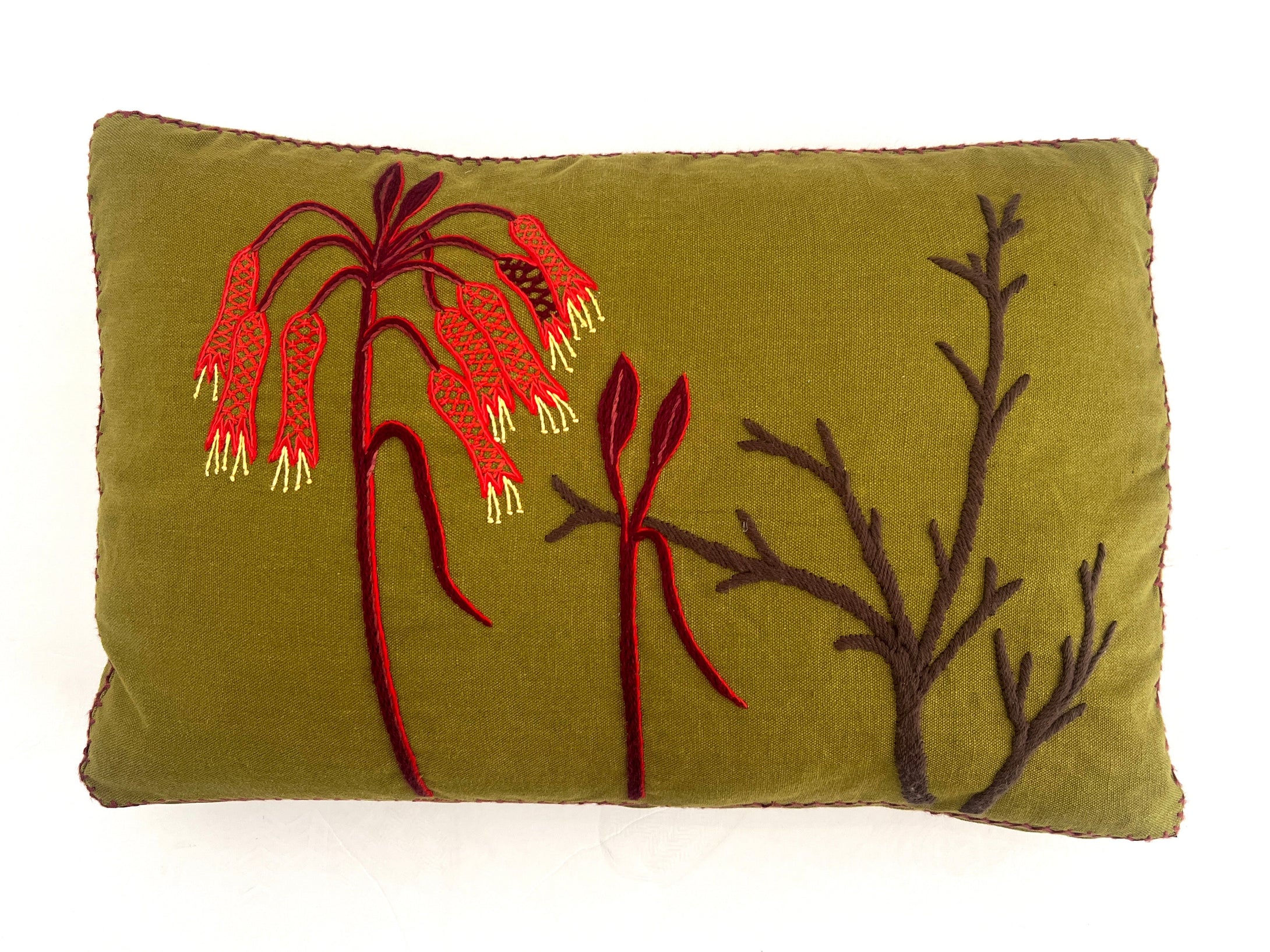FIRE LILY heavy linen box