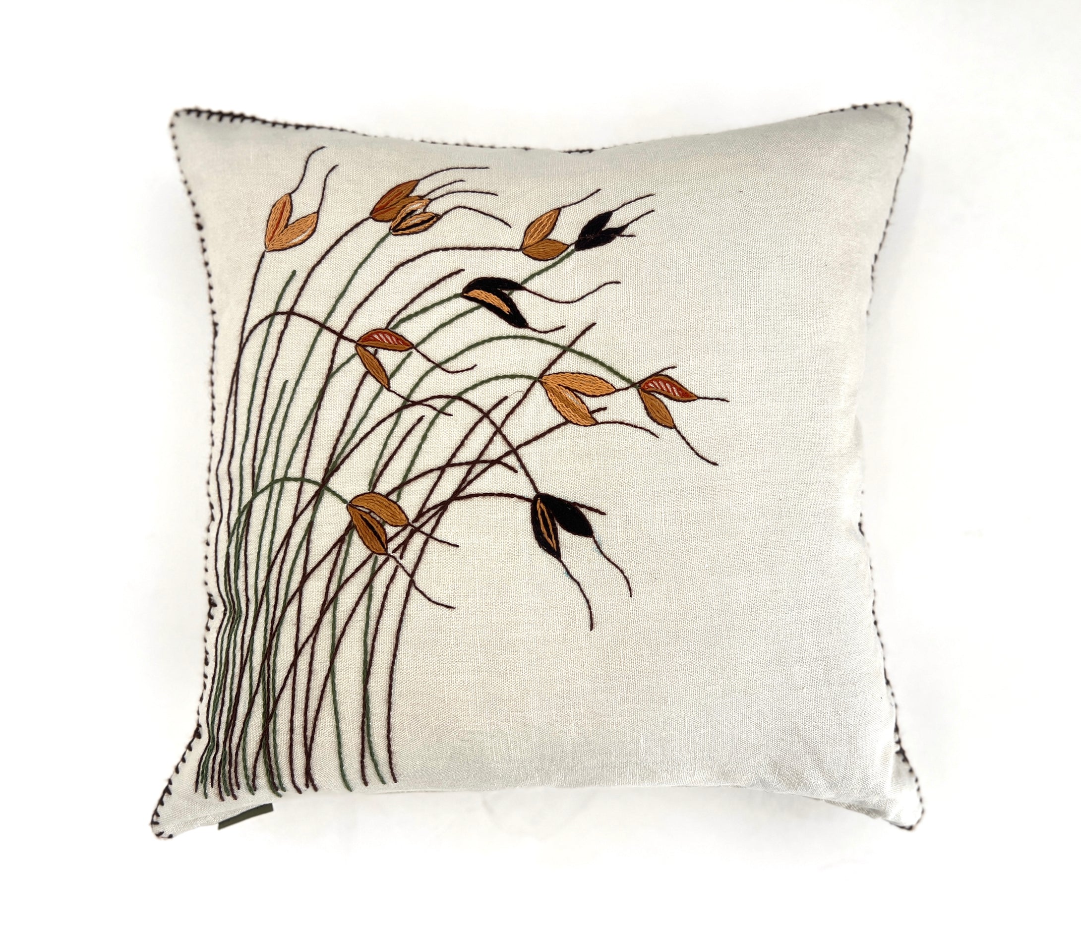 RESTIO VERGIA heavy linen square