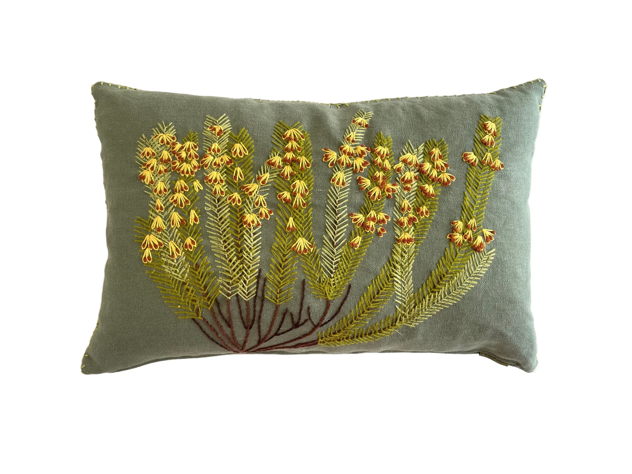 ERICA NANA heavy linen scatter