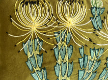Load image into Gallery viewer, YELLOW ROCKET PINCUSHION heavy linen scatter
