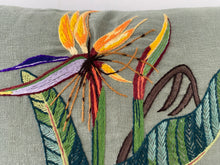 Load image into Gallery viewer, STRELITZIA heavy linen scatter
