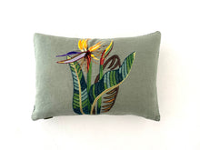 Load image into Gallery viewer, STRELITZIA heavy linen scatter
