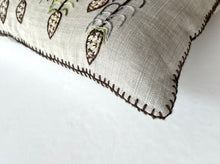 Load image into Gallery viewer, STRAWBERRY CONEBUSH heavy linen scatter
