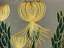 Load image into Gallery viewer, YELLOW ROCKET PINCUSHION heavy linen box
