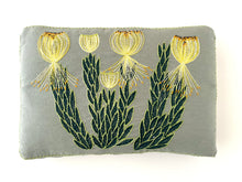 Load image into Gallery viewer, YELLOW ROCKET PINCUSHION heavy linen box
