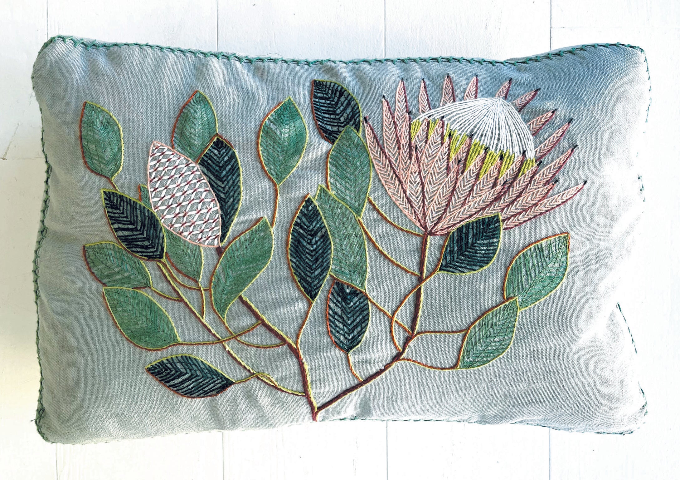 KING PROTEA heavy linen box